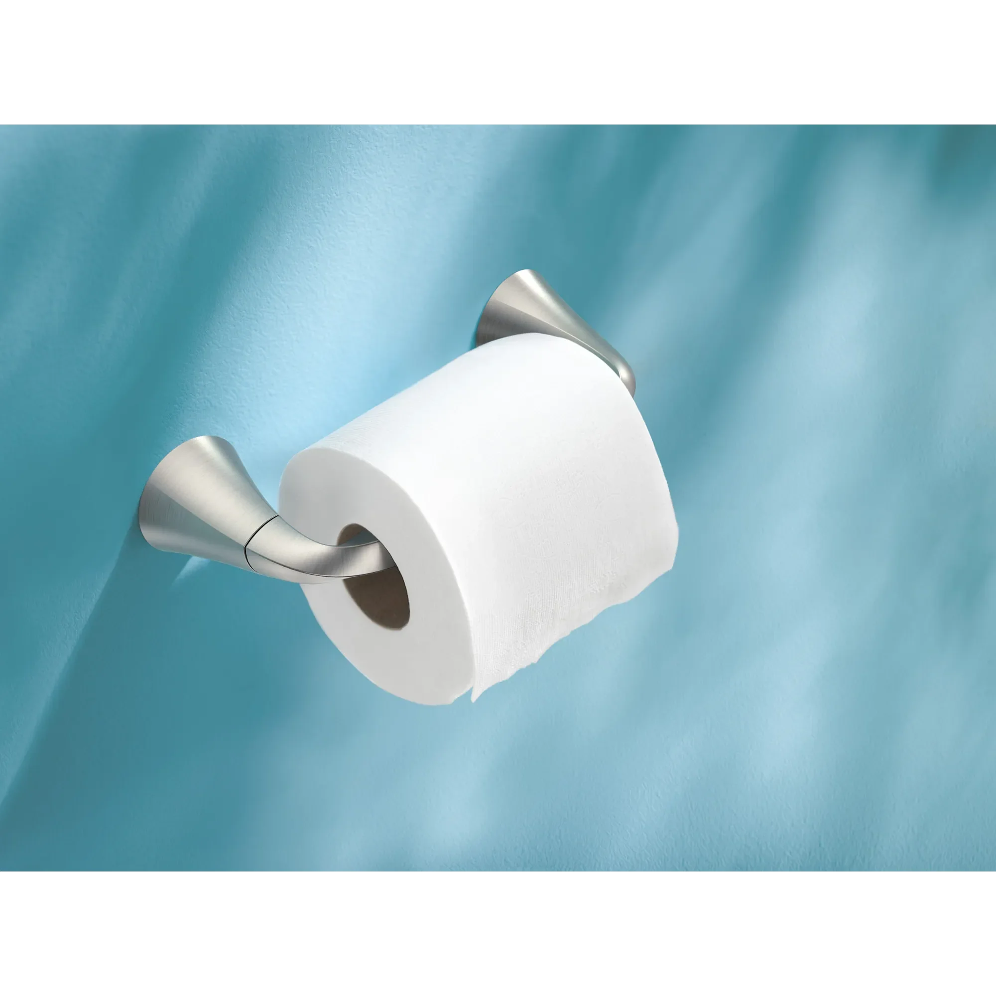 Oxby Brushed nickel Toilet Paper Holder - Image 3