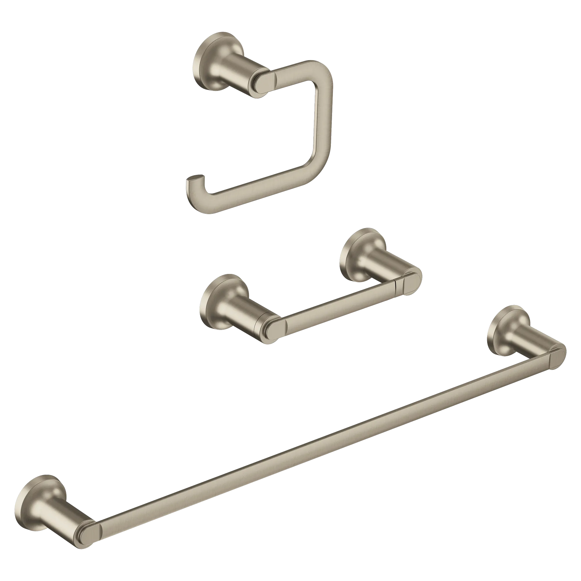 Zyla Chrome pivoting paper holder towel bar towel ring - Image 10