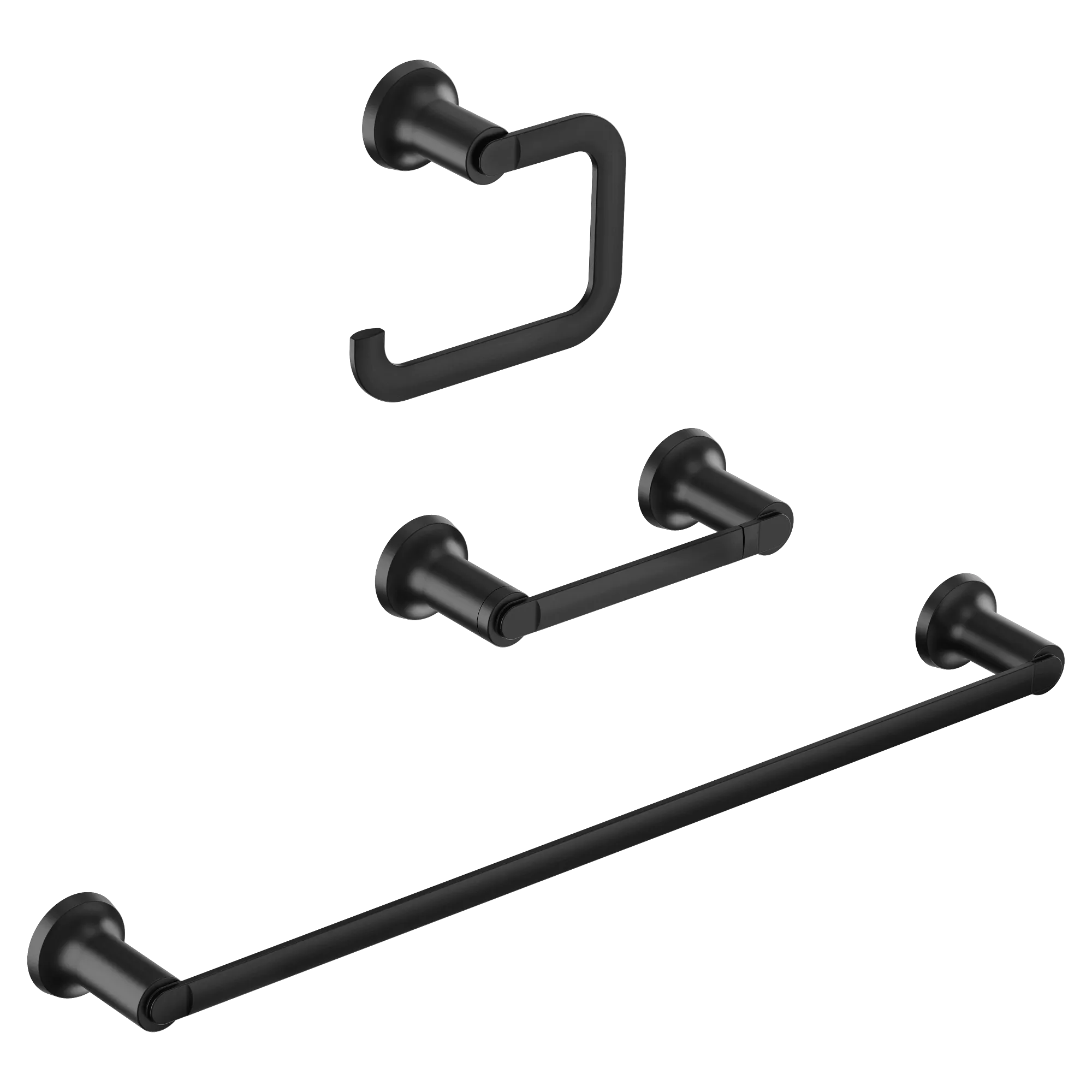 Zyla Chrome pivoting paper holder towel bar towel ring - Image 5
