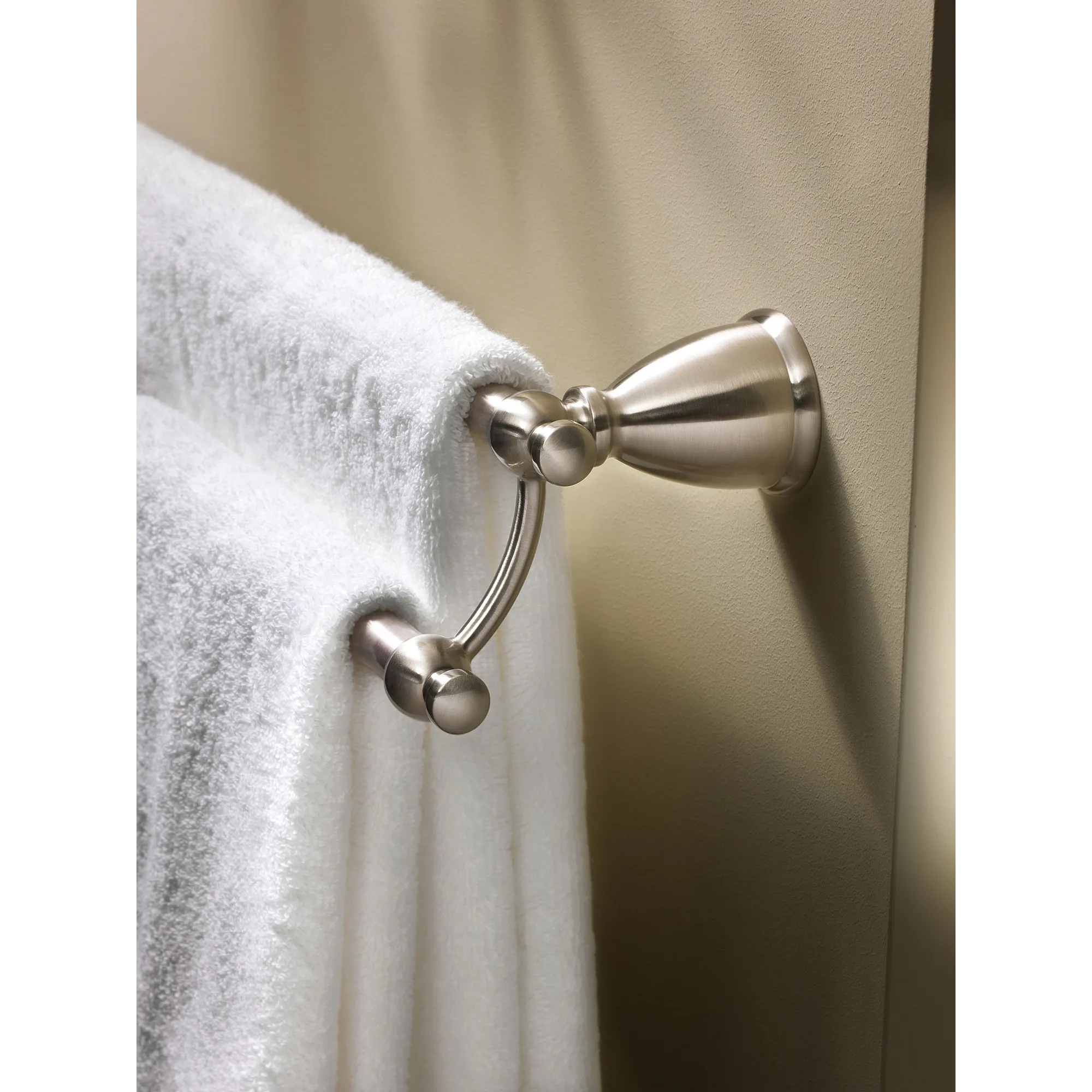 Caldwell Brushed nickel 24" Double Towel Bar - Image 10