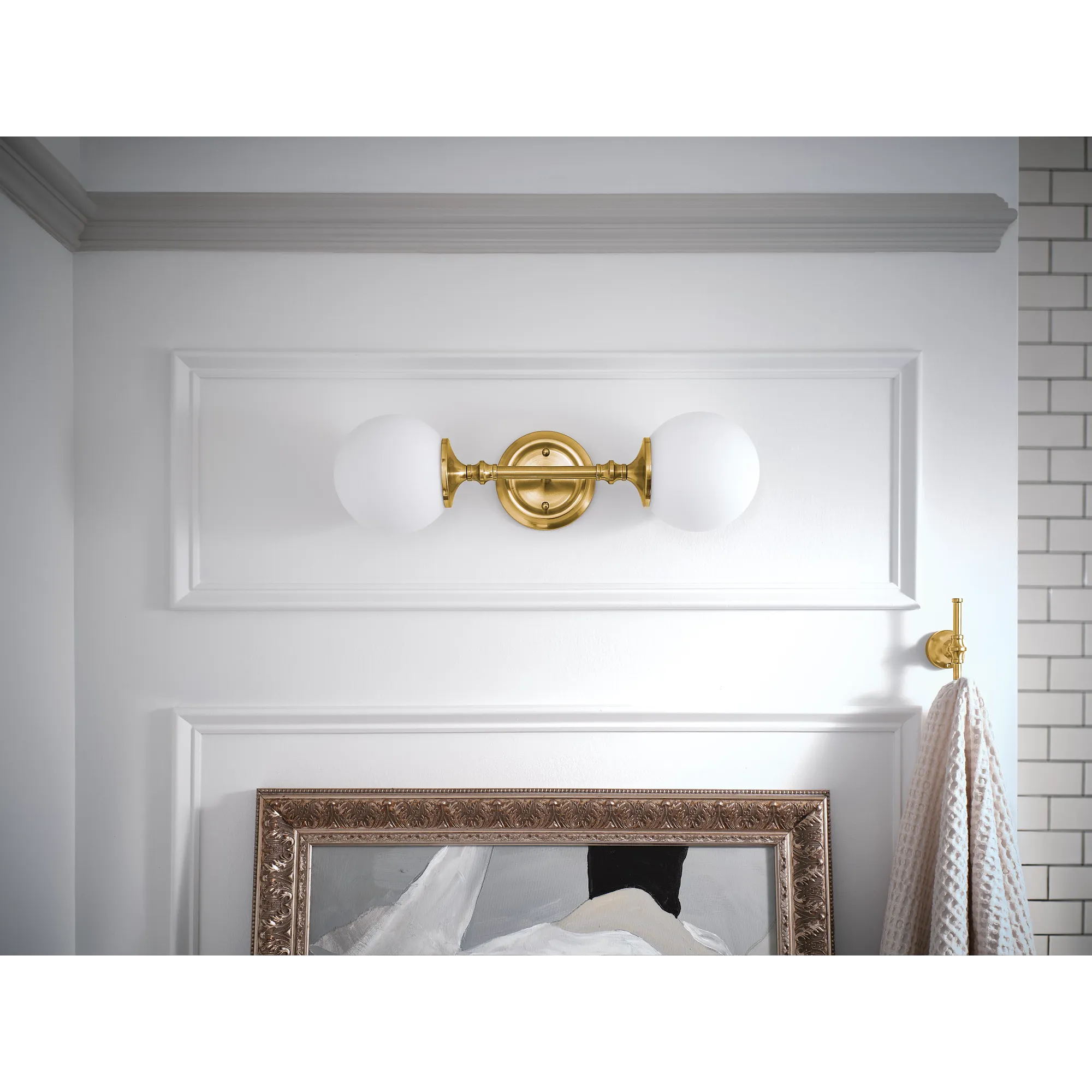 Colinet Chrome double robe hook - Image 14