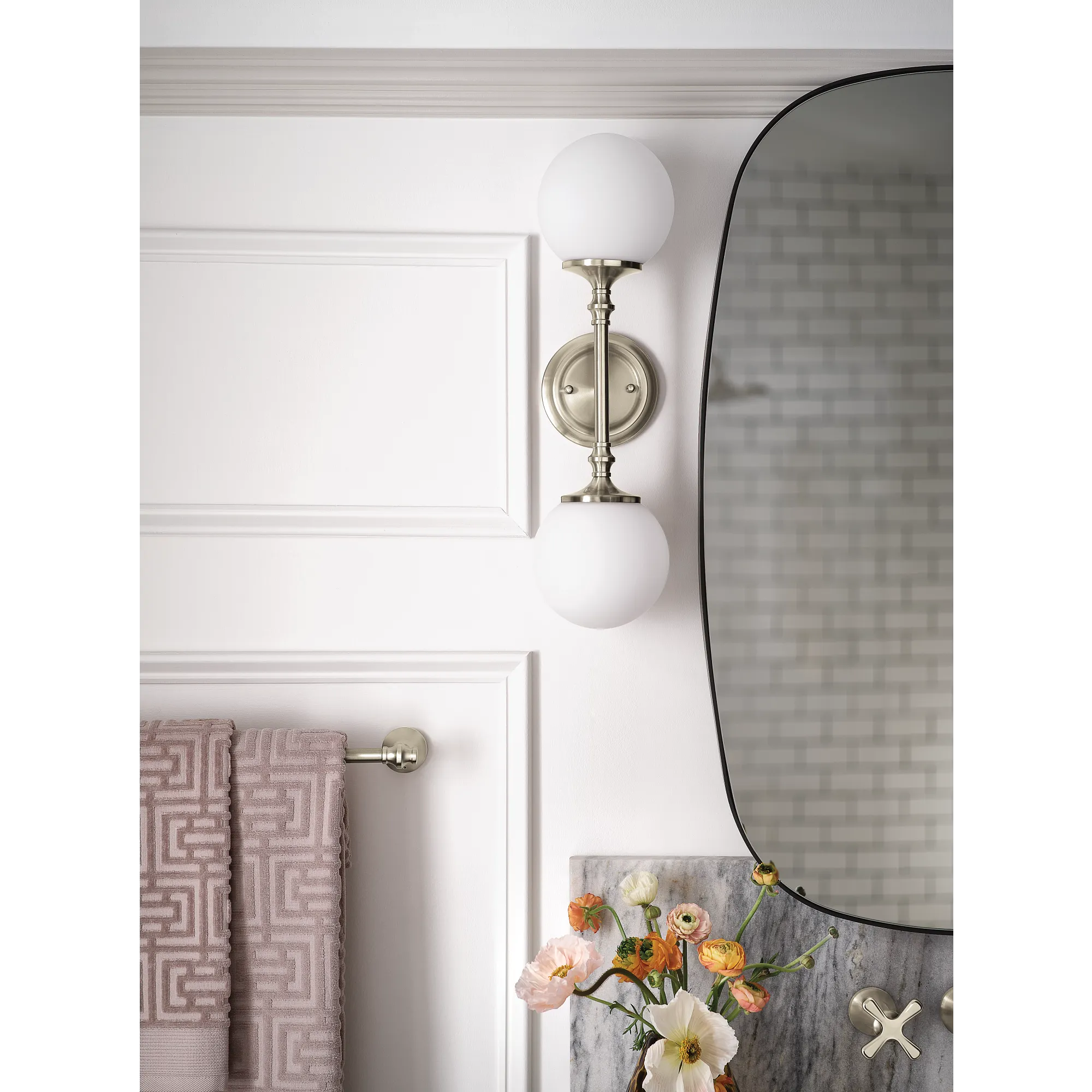Colinet Chrome towel bar - Image 12