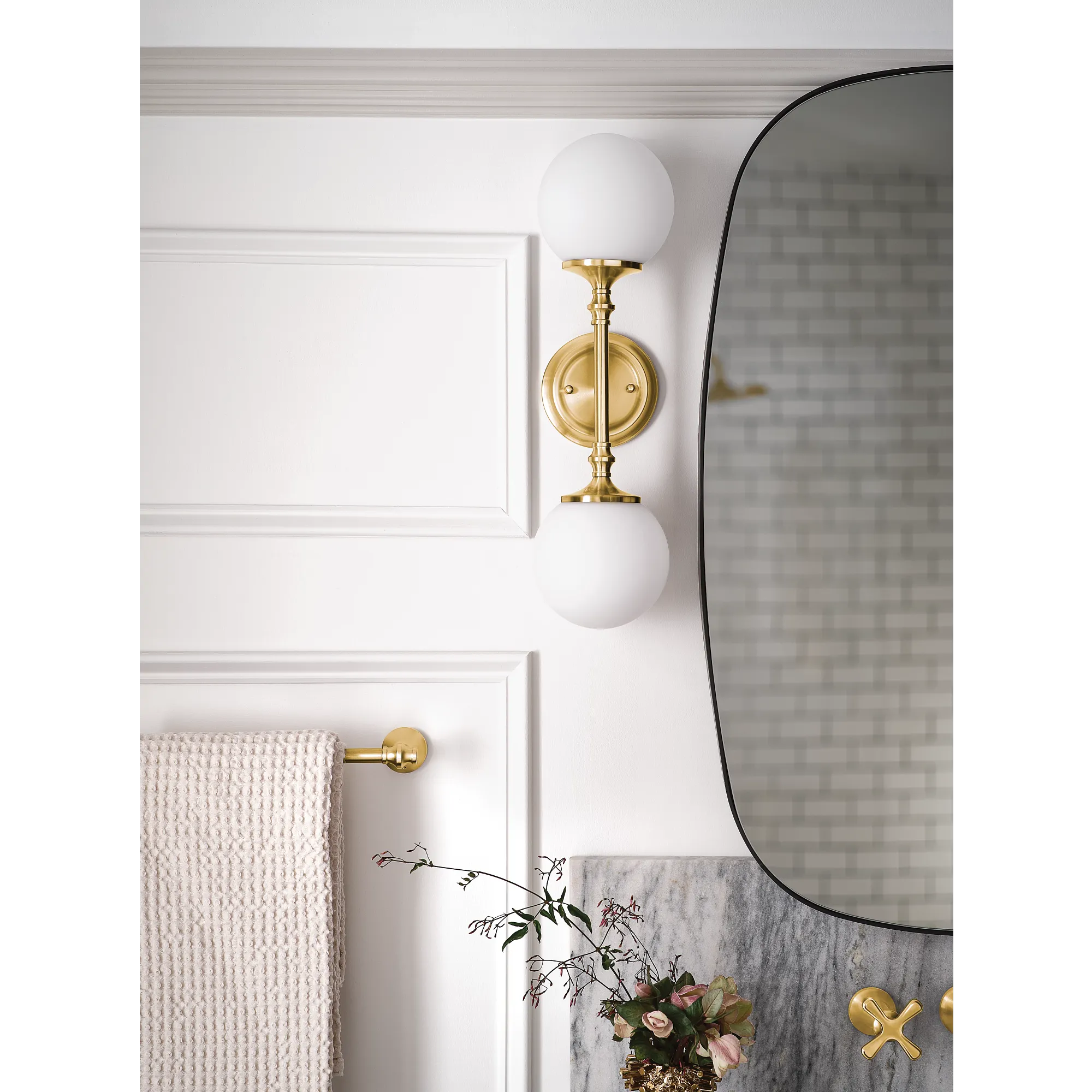Colinet Chrome towel bar - Image 15