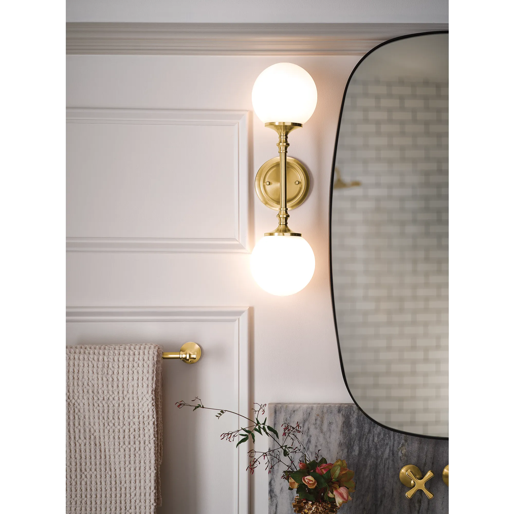 Colinet Chrome towel bar - Image 16