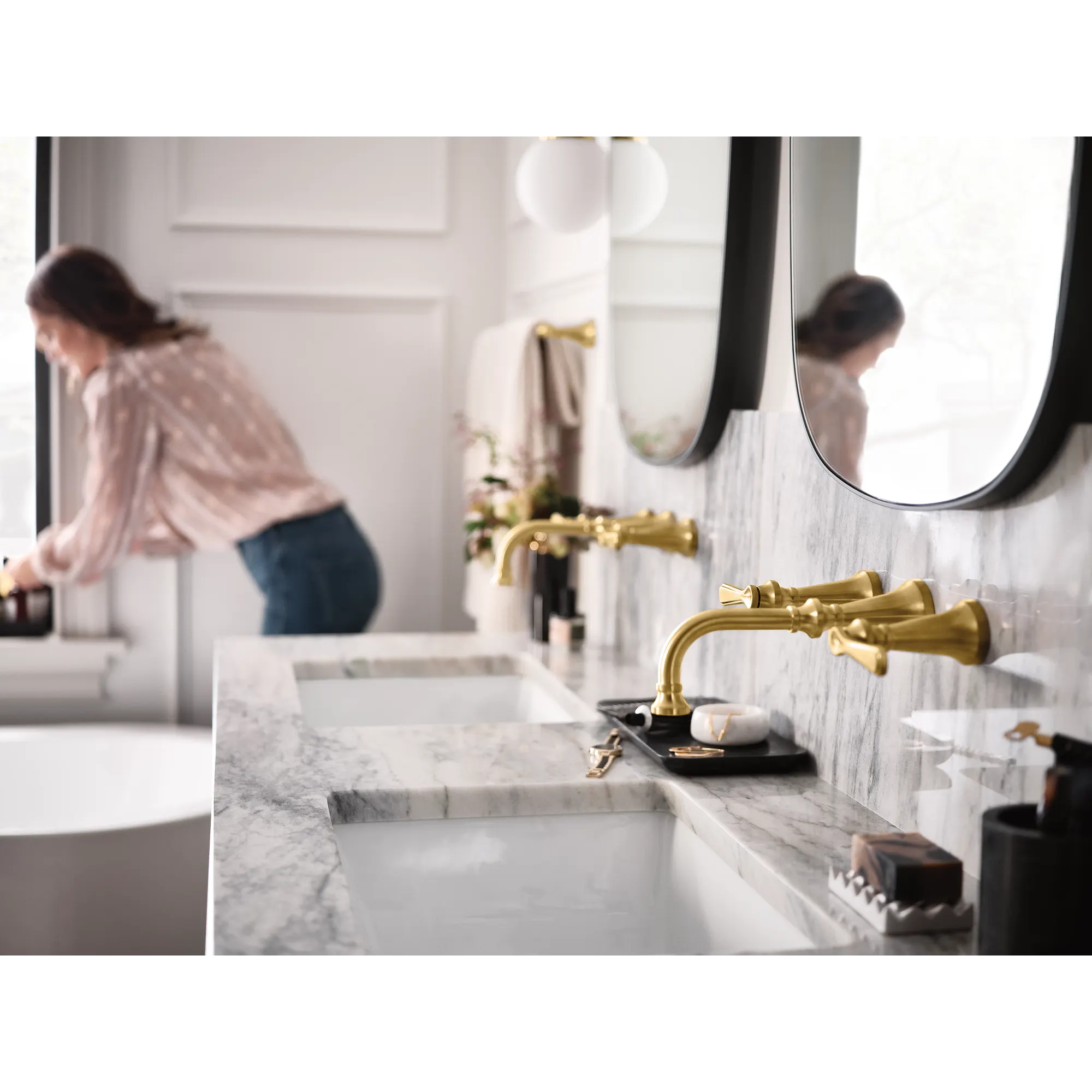 Colinet Chrome towel bar - Image 24