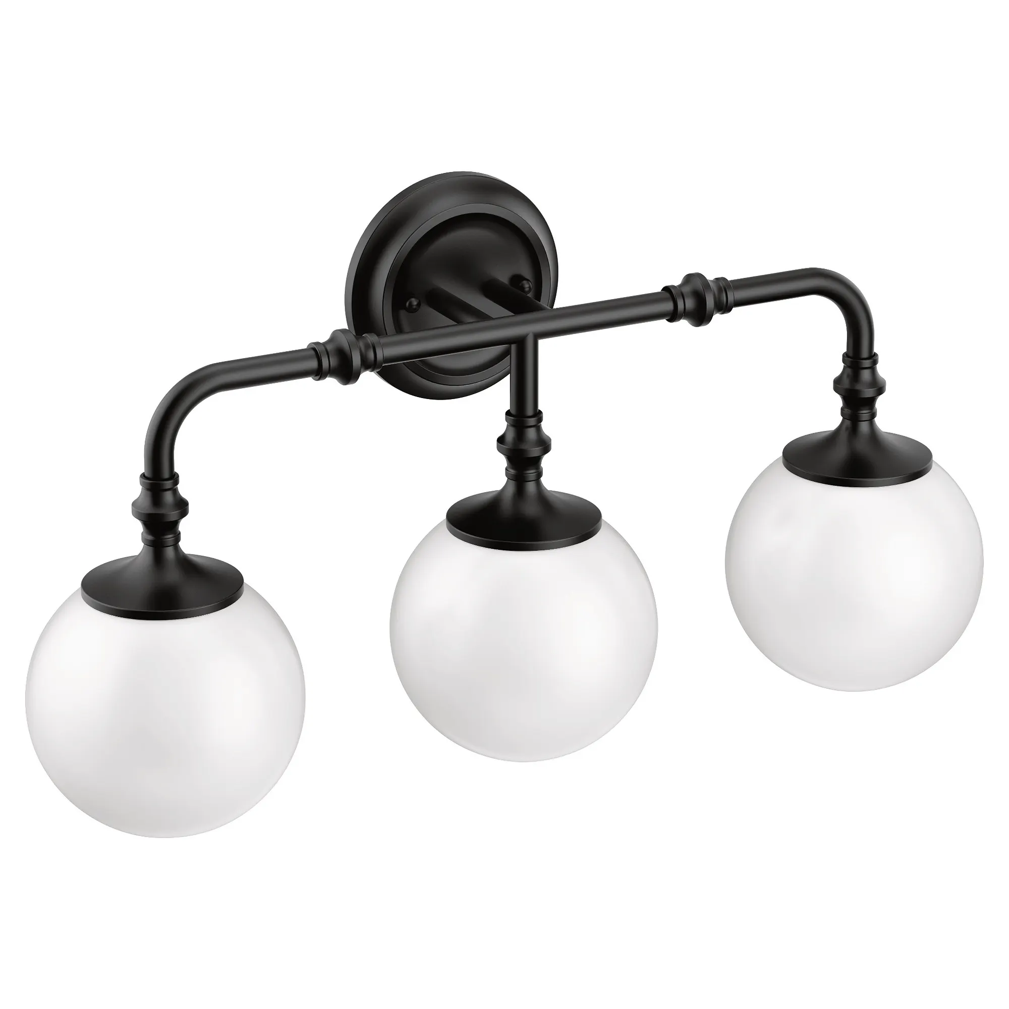 Colinet Chrome three globe bath light - Image 3