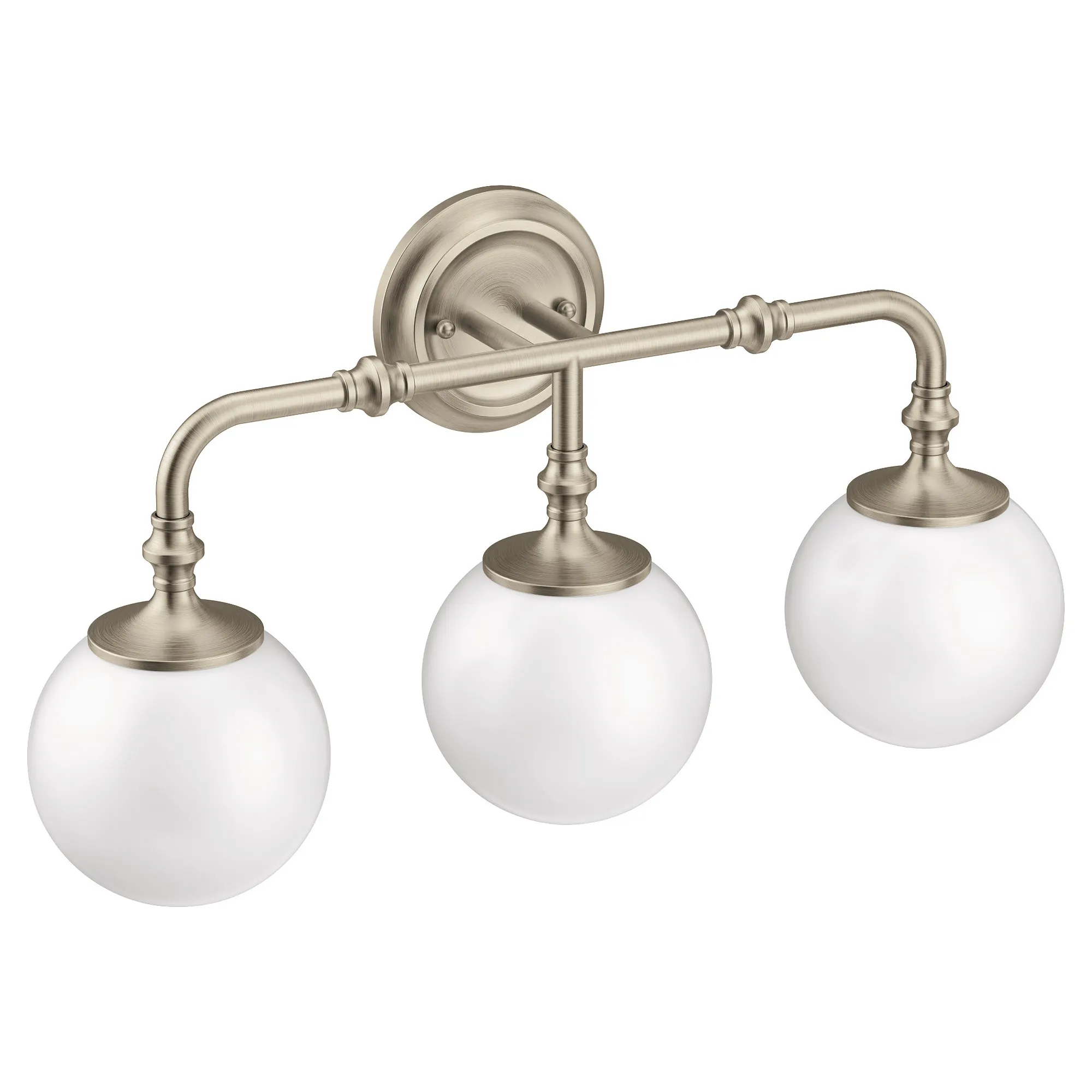Colinet Chrome three globe bath light - Image 5