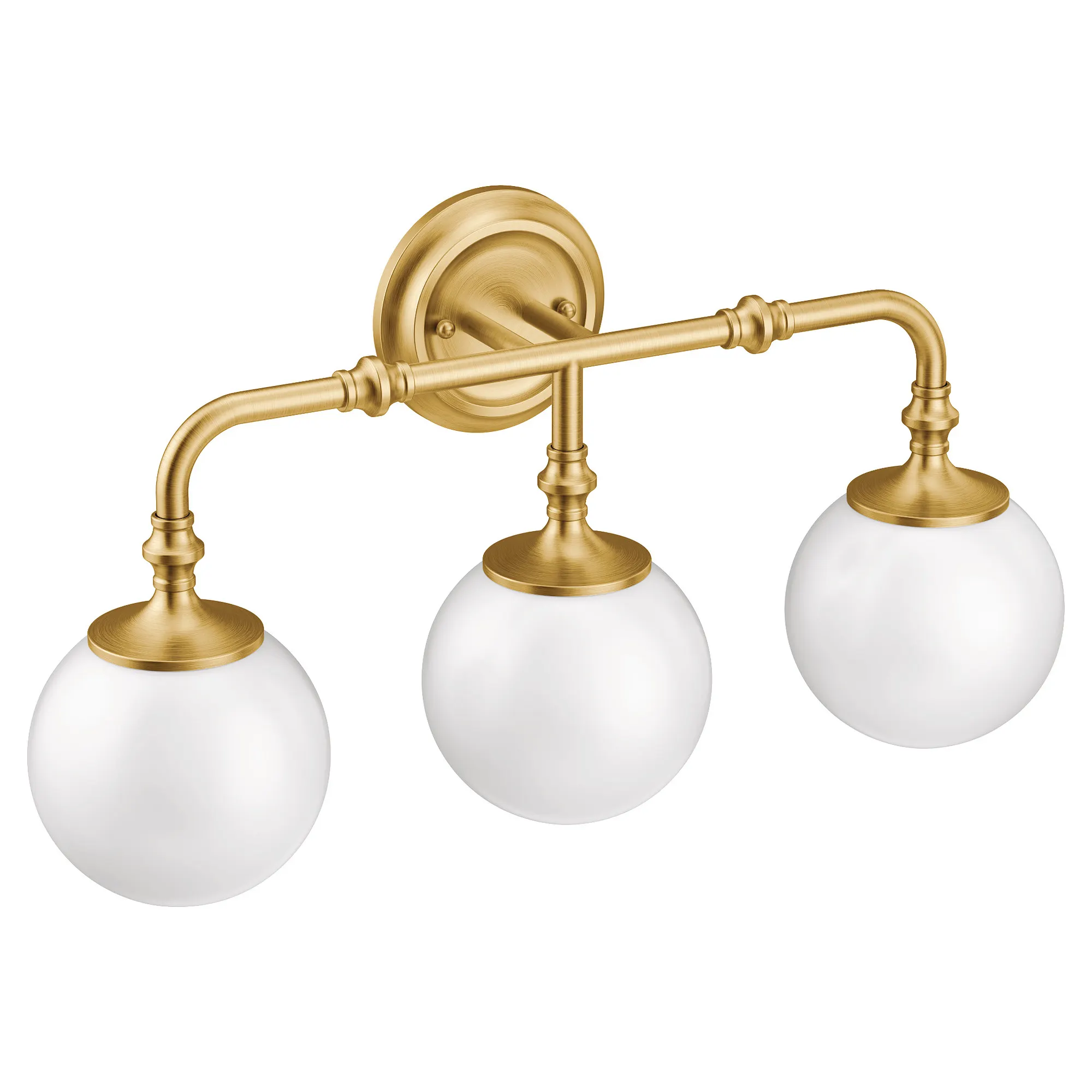 Colinet Chrome three globe bath light - Image 7
