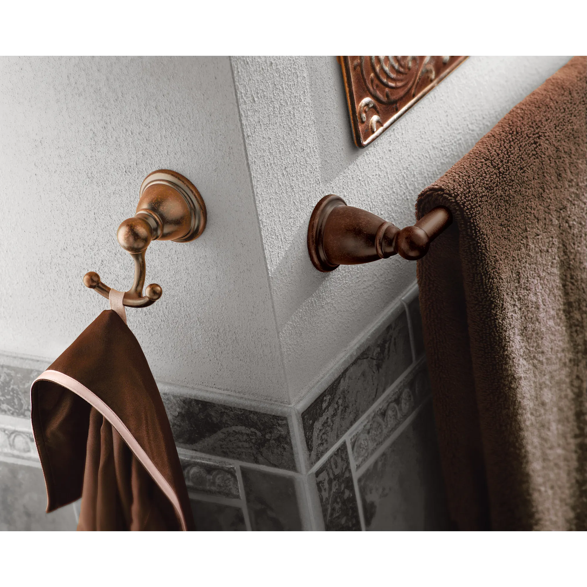 Brantford Chrome Double Robe Hook - Image 5