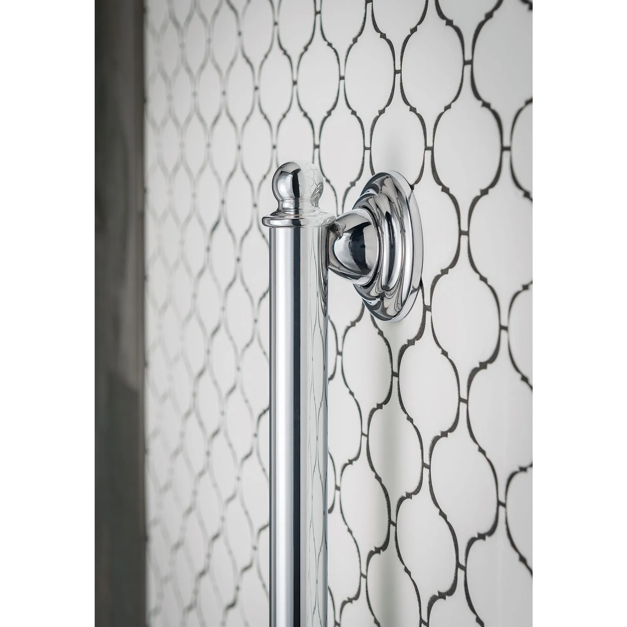 Brantford Chrome 24" Designer Grab Bar - Image 2